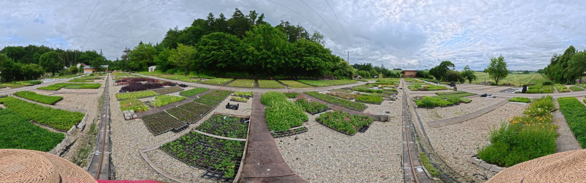 360 Grad Foto der Gärtnerei